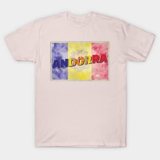 Andorra Vintage style retro souvenir T-Shirt